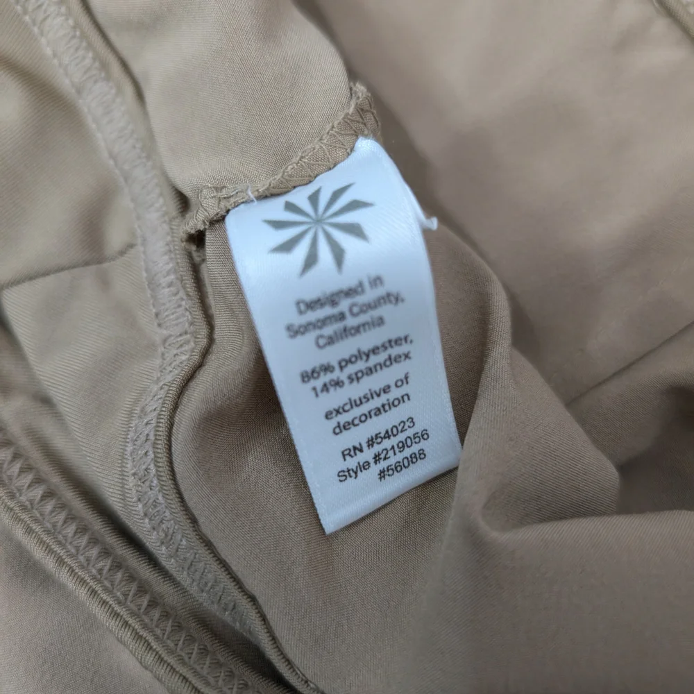 Athleta Tan Asymmetrical Skort - Picture 5 of 10